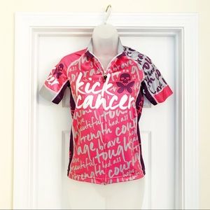 BETTY DESIGNS Triathlon Top in Breast Cancer Pink